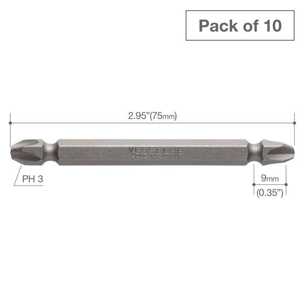 Double-Ended Bit 1/4