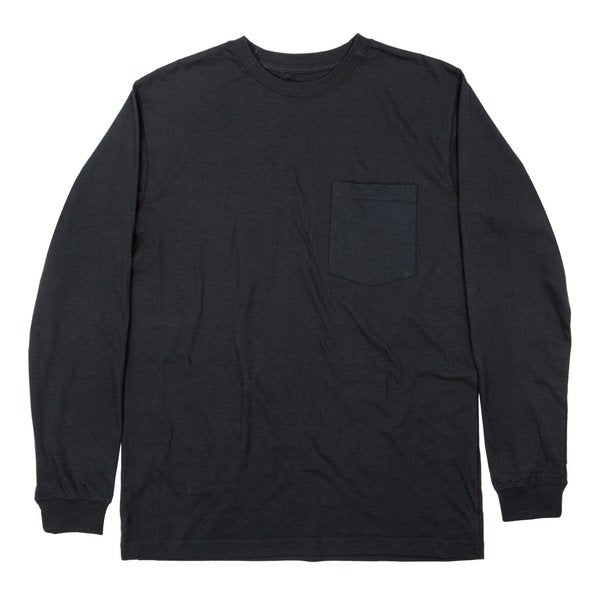 Pocket Tee, HW, Long Sleeve, S, Reg