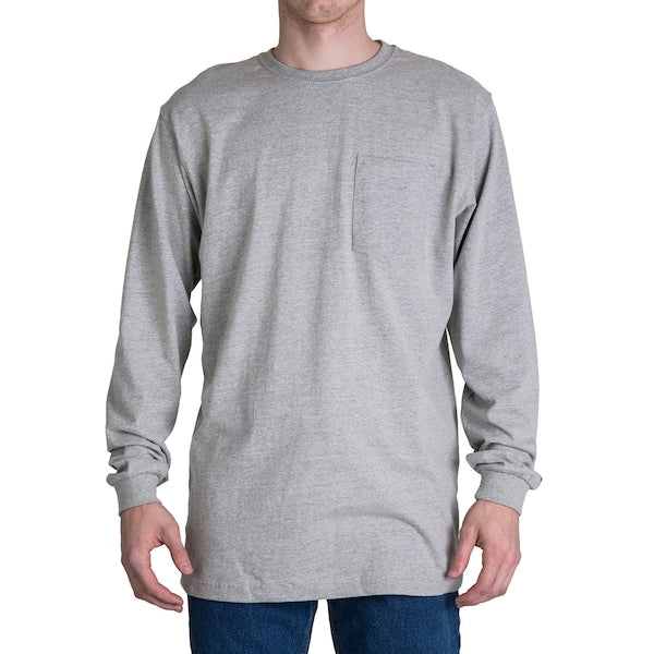 Pocket Tee, HW, Long Sleeve, L, Reg