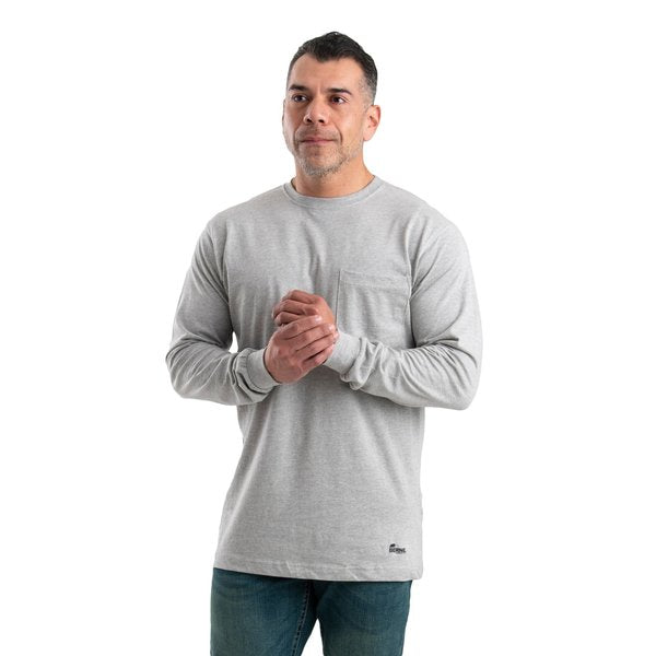 Heavyweight Long Sleeve Pocket T-Shirt