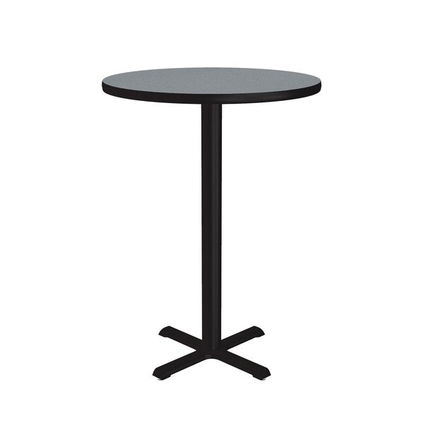 Standing Height CafÃ© Bistro and Breakroom Pedestal Table, 42