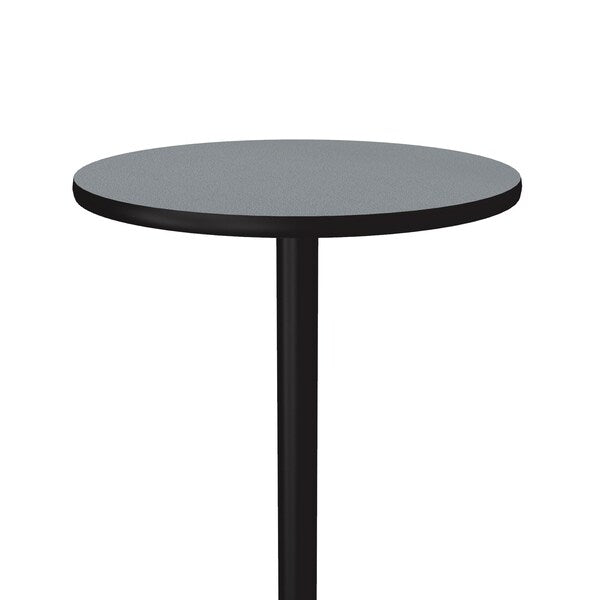 Standing Height CafÃ© Bistro and Breakroom Pedestal Table, 42