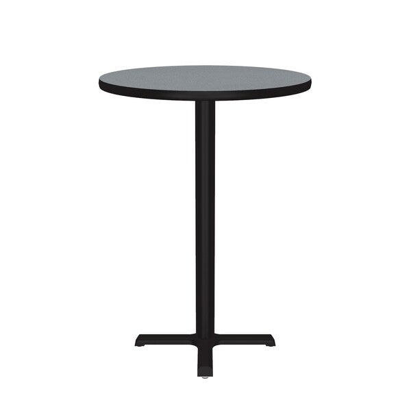 Standing Height CafÃ© Bistro and Breakroom Pedestal Table, 42