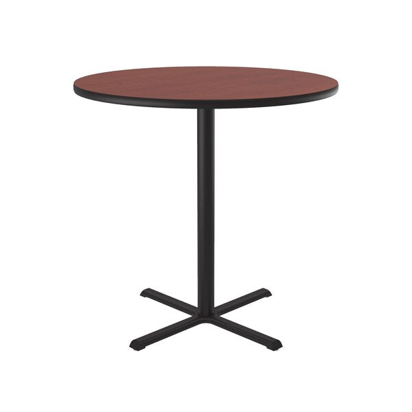 Standing Height CafÃ© Bistro and Breakroom Pedestal Table, 42