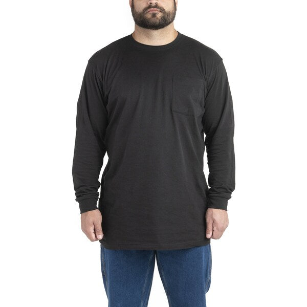 Pocket Tee, HW, Long Sleeve, 3XL, Reg