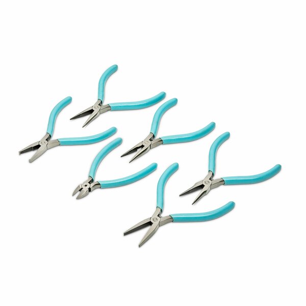 6 Piece Weller Xcelite Plier Set Cushion Grip Handle