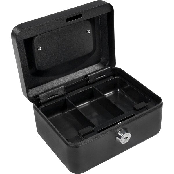 Cash Box, Compartments 3, 2 in. H