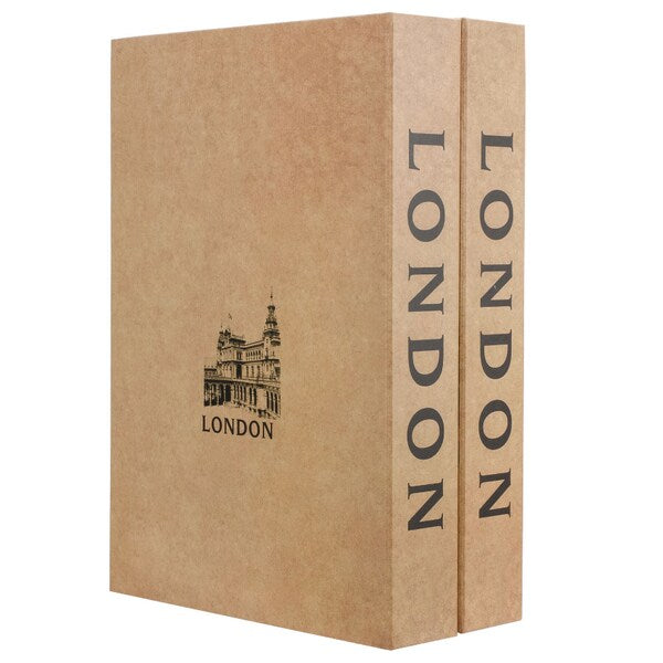 London Dual Book Stl Security Box w/Key
