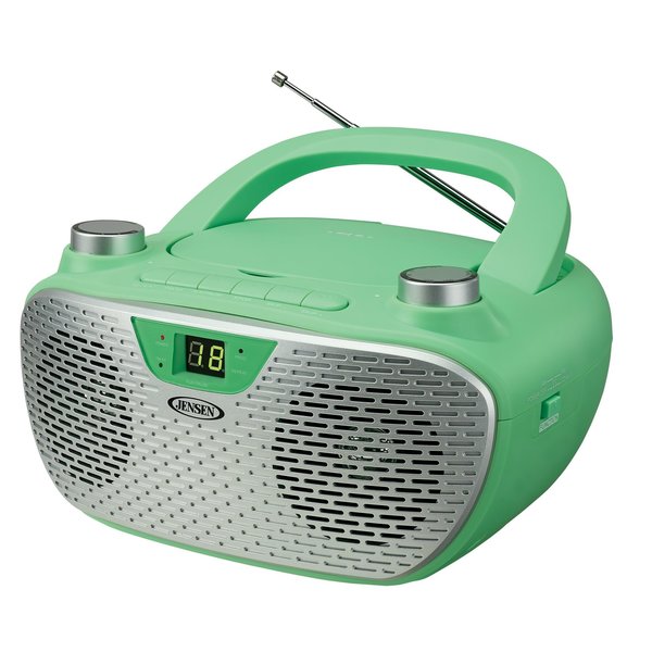 Portable CD Player with AM/FM Radio -Gre