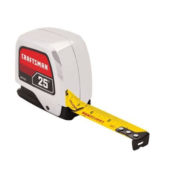 Chromelock 25-ft Auto Lock Tape Measure