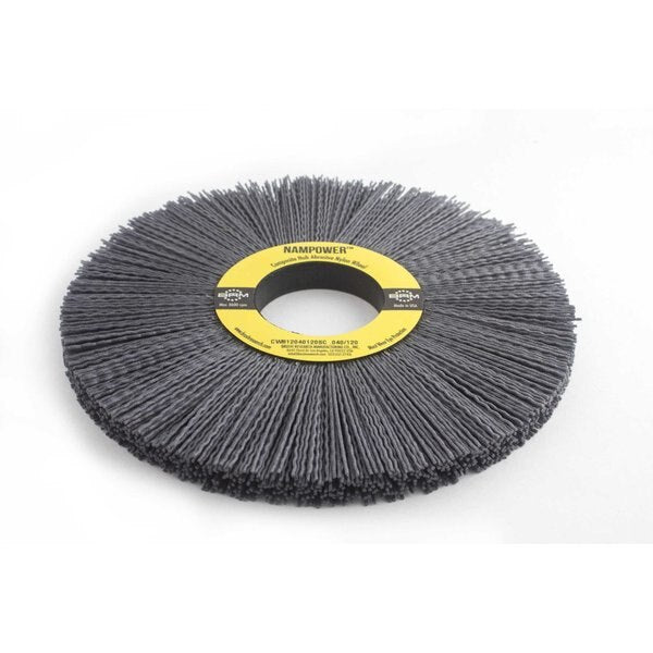 CW812040120SC NAMPOWER Abrasive Wheel Brush, 8