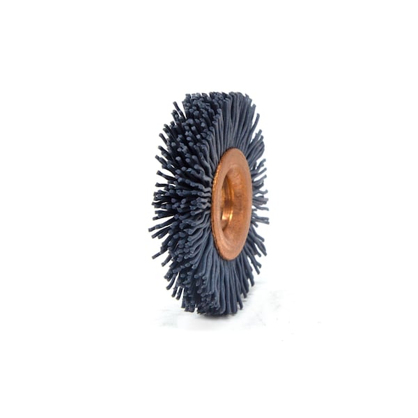 CY114320SC Abrasive Nylon Copper Center Wheel, 1.25