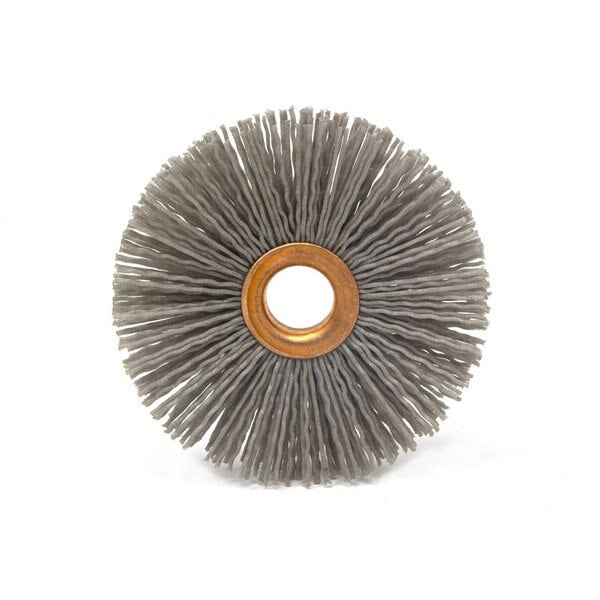 CY312180AOF Abrasive Nylon Copper Center Wheel, 3.5
