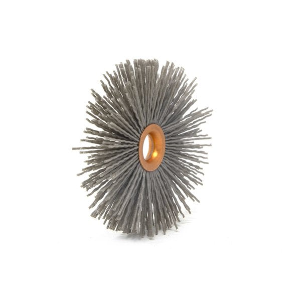 CY3120AO Abrasive Nylon Copper Center Wheel, 3