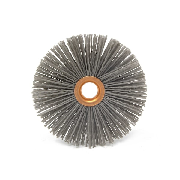 CY312180AO Abrasive Nylon Copper Center Wheel, 3.5