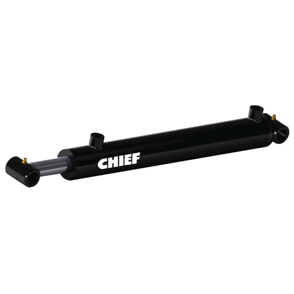 LD Loader Welded Hydraulic Cylinder: 1.5 Bore x 20 Stroke - 1 Rod