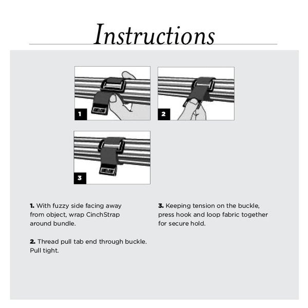 Back-to-Back Strap, No Adhesive, 30 in, 1 in Wd, Brown