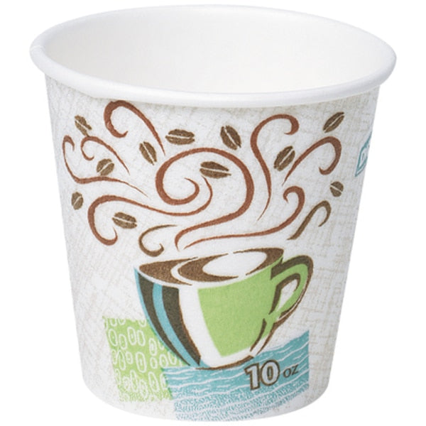 DixieÂ® PerfecTouchÂ® Insulated Cups, 10 oz., Multi, 500/Case