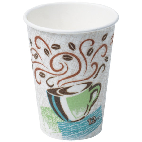 DixieÂ® PerfecTouchÂ® Insulated Cups, 12 oz., Multi, 500/Case