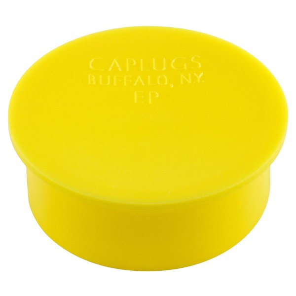 Plug, Polyethylene, EP Series, Yellow, PK500