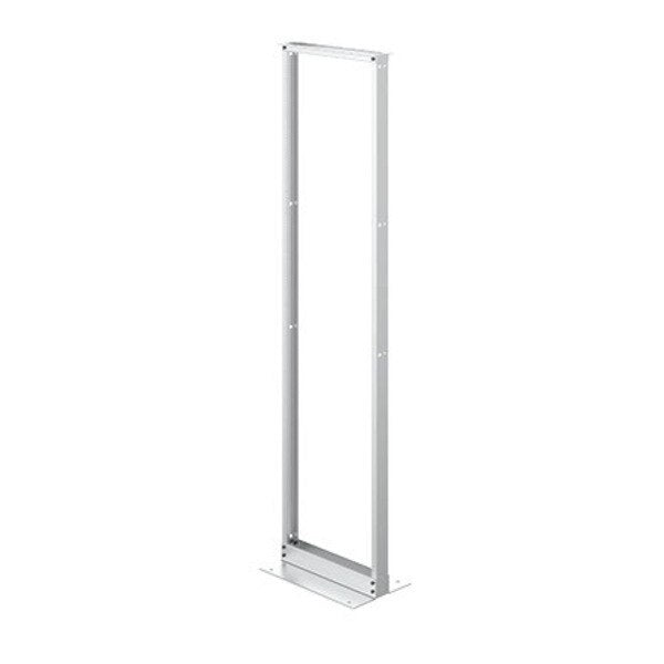 Open Frame Rack, 96.00x24.25x15.00, Aluminum 2-Post