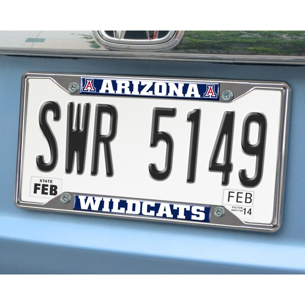 University of Arizona Metal License Plate Frame