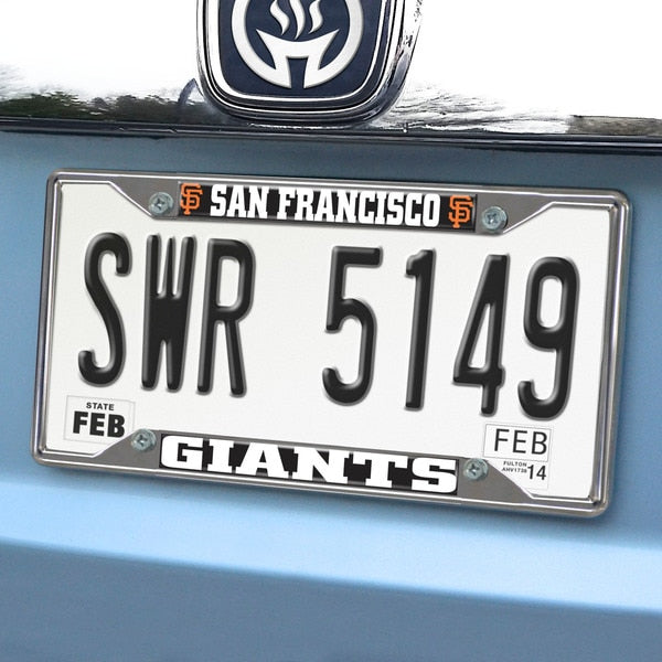 MLB San Francisco Giants Metal License Plate Frame
