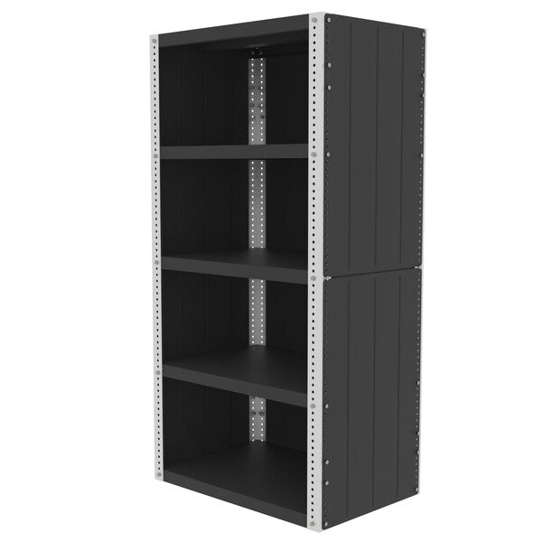 Preconfigured Enclosed Shelving Kit, 36