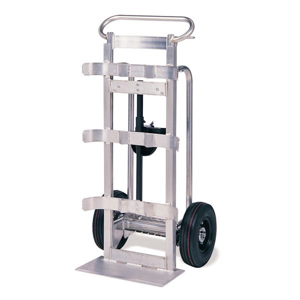 Double Cylinder Hand Truck, Aluminum Fra