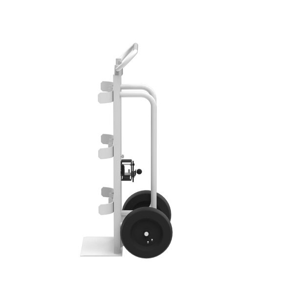 Double Cylinder Hand Truck, Aluminum Fra