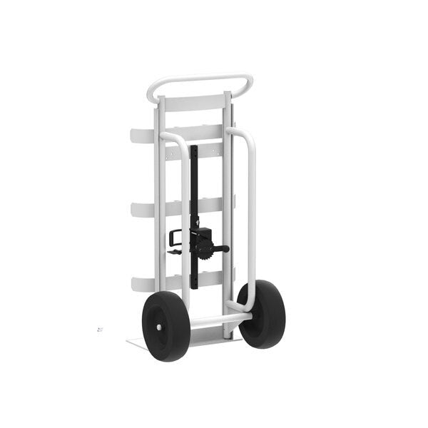 Double Cylinder Hand Truck, Aluminum Fra