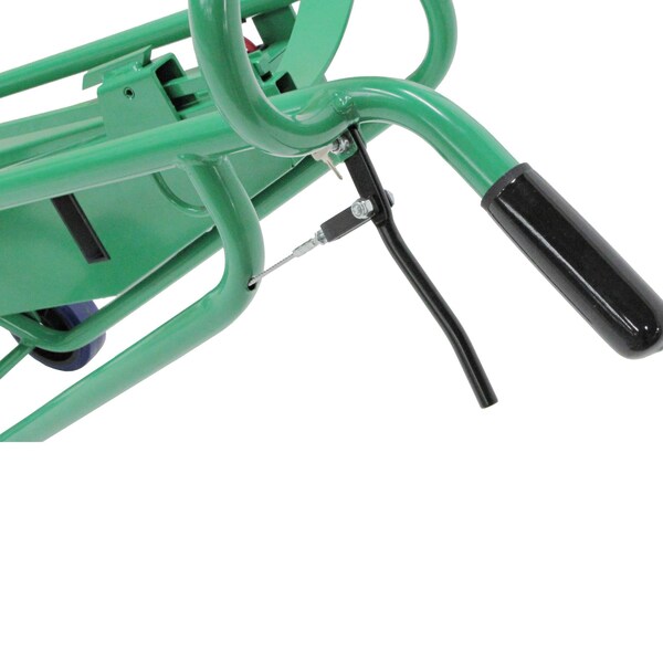 Powered Hand Truck, 800 lb, w/Solid Rubber