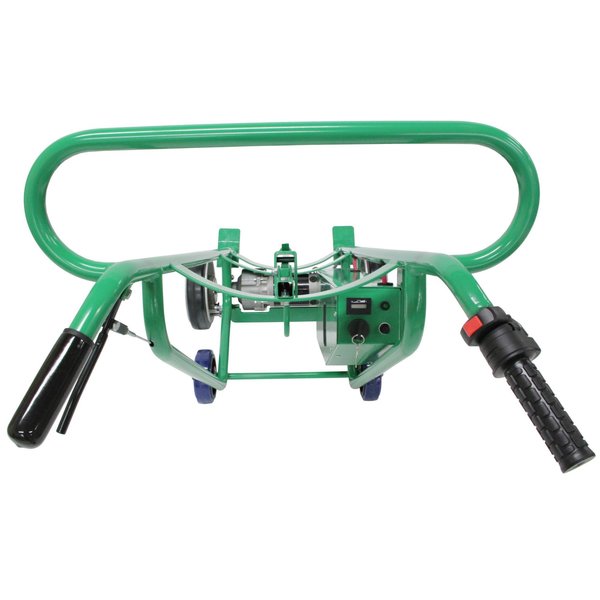 Powered Hand Truck, 800 lb, w/Solid Rubber