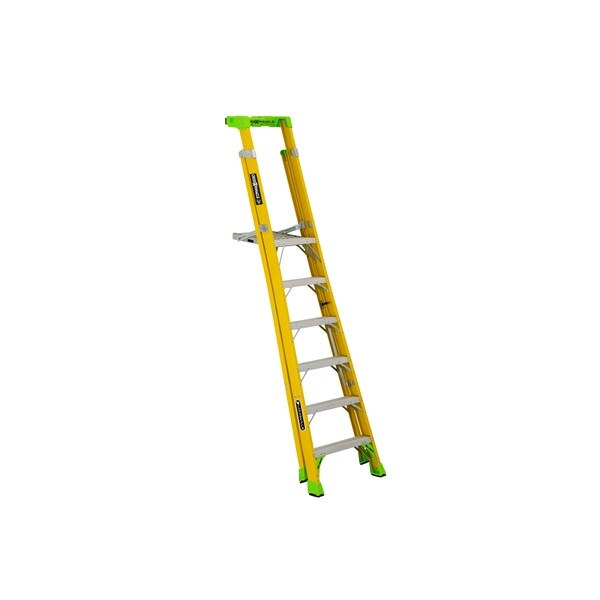 9 ft 0.25 ft Fiberglass Platform Stepladder