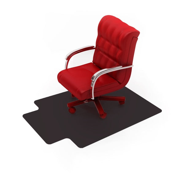 Chair Mat for Hard Floor, Rectangular Wit