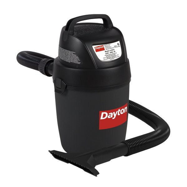 Portable Wet/Dry Vacuum, 2 gal, 600 W