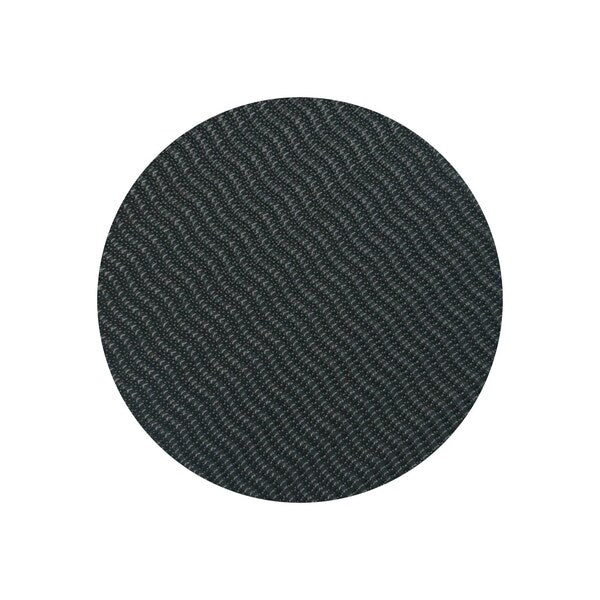 Reclosable Fastener, Disc, Rubber Adhesive, 3 in, Black, 10 PK