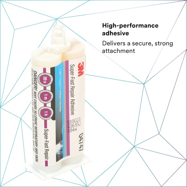 Urethane Adhesive, Opaque, 1 hr Functional Cure, Dual-Cartridge
