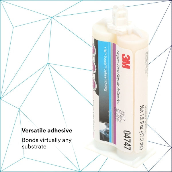 Urethane Adhesive, Opaque, 1 hr Functional Cure, Dual-Cartridge