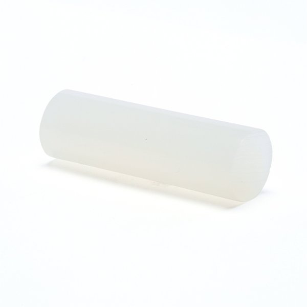 Hot Melt Adhesive, Clear, 5/8 in Diameter, 2 in Length, 50 sec Begins to Harden