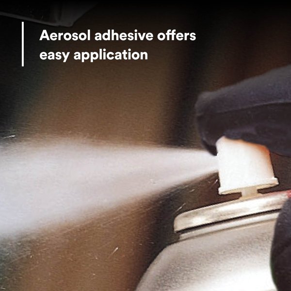 Spray Trim Adhesive, 8088 Series, Clear, 24 oz, Aerosol Can