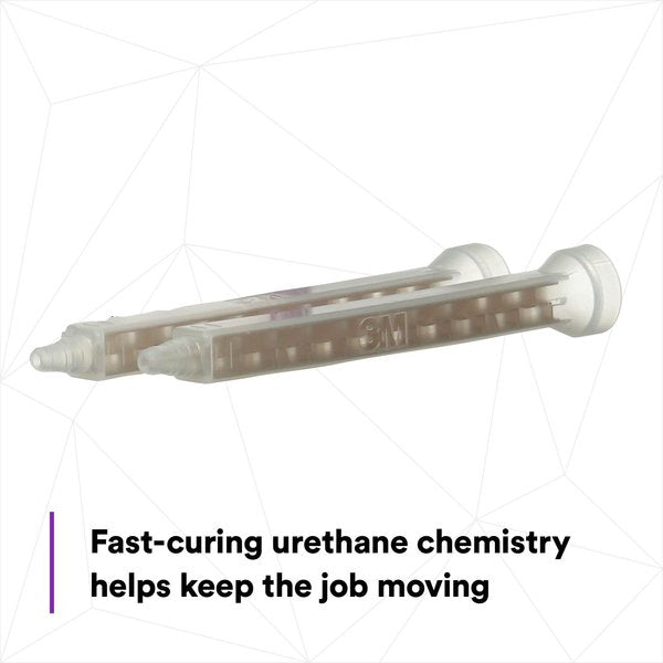 Urethane Adhesive, Black, 1 to 4 min Functional Cure, Dual-Cartridge