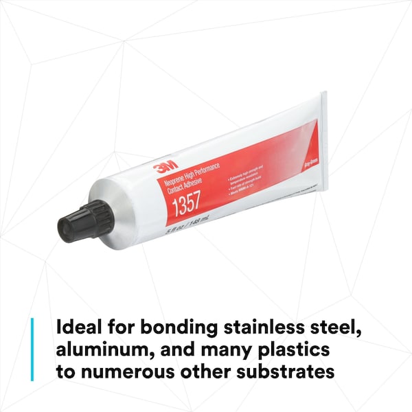 Contact Cement, 1357 Series, Green, 5 oz, Tube