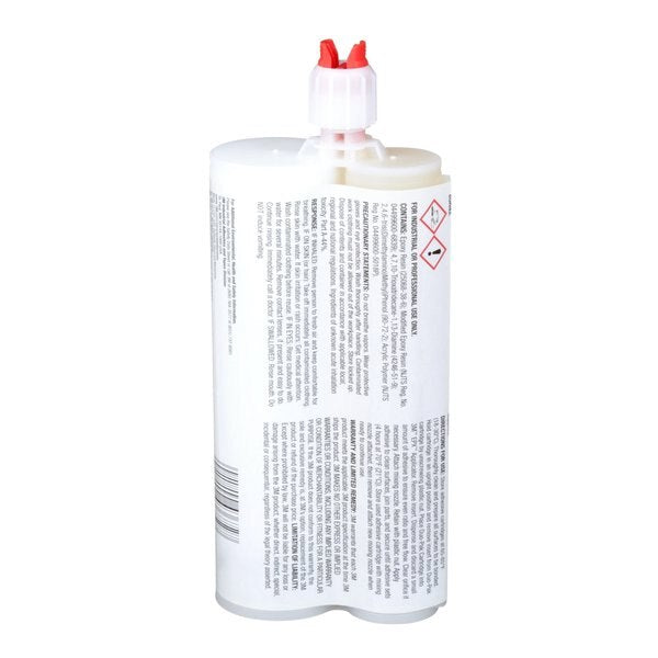 Epoxy Adhesive, DP460 Series, Off-White, 2:01 Mix Ratio, 4 hr Functional Cure, Dual-Cartridge