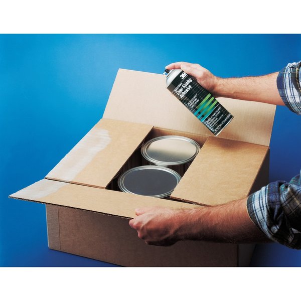 Spray Adhesive, Shipping Mate Case Sealing Series, Clear, 17.3 oz, Aerosol Can