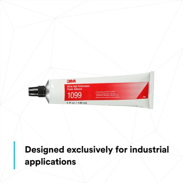 Plastic Adhesive, 1099 Series, Tan, 5 oz, Tube