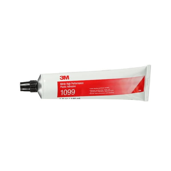 Plastic Adhesive, 1099 Series, Tan, 5 oz, Tube