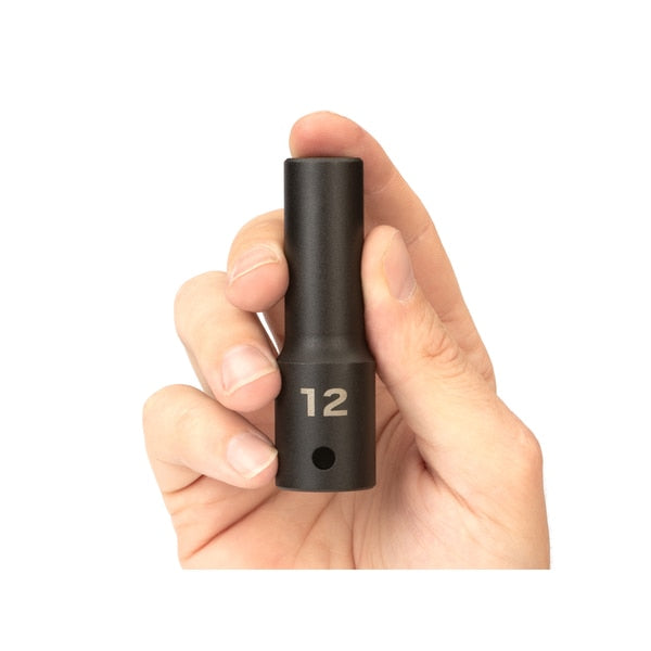 1/2 Inch Drive x 12 mm Deep 6-Point Impact Socket