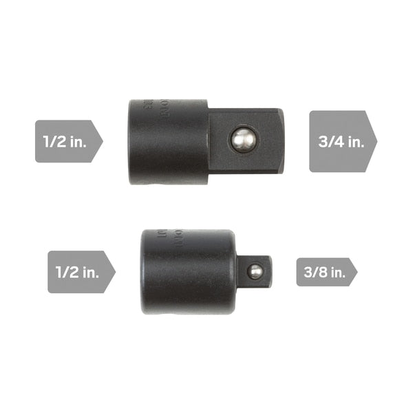 1/2 Inch Drive Impact All Accessories Set (6-Piece)