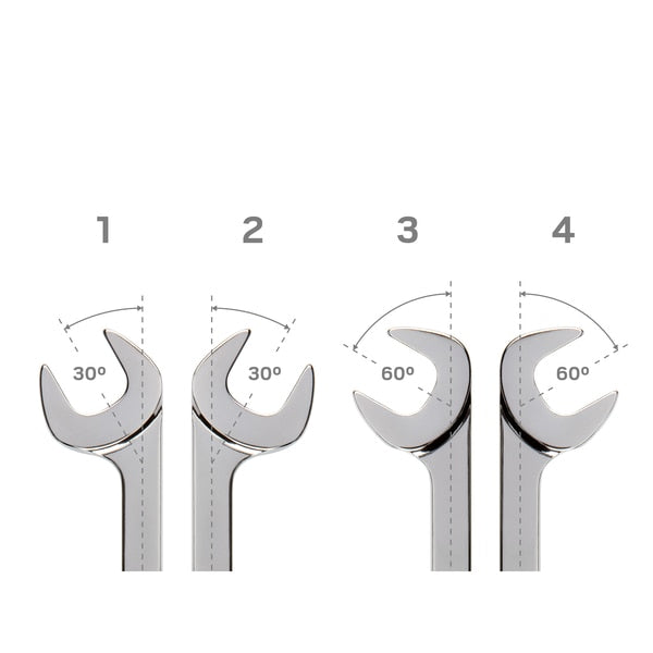 1-5/16 Inch Angle Head Open End Wrench
